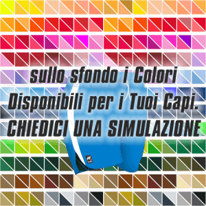 Pantaloncino gara lungo da corsa art. A3602 nel colore Azzurro-Bianco. Nello sfondo pantone con tutti i colori disponibili per creare il capo personalizzato. "Chiedi una simulazione".