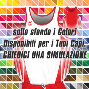 Canotta gara Uomo da Running traspirante Hi-Performance. Articolo A246 colore bianco con disegni Rossi. Nello sfondo pantone con tutti i colori disponibili per creare il capo personalizzato. "Chiedi una simulazione".