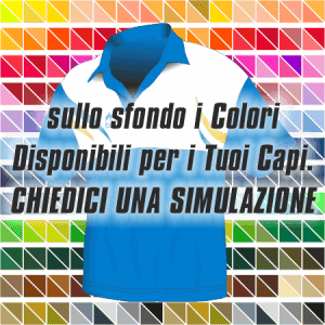 Polo con carrè, leggera e traspirante Pre-post gara. Articolo 251car disegno 213Plus nel colore Azzurro-Bianco-Giallo. Nello sfondo pantone con tutti i colori disponibili per creare il capo personalizzato. "Chiedi una simulazione".