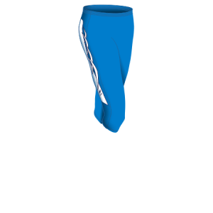 Pinocchietto (Fuseaux a 3-4) da Atletica Articolo 42 Disegno (modello) 2390 nel colore Azzurro-Bianco.