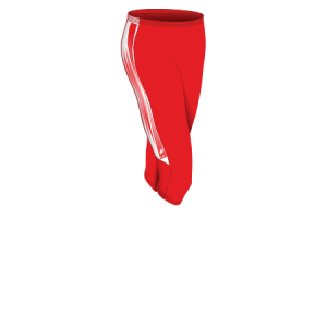 Pinocchietto (Fuseaux a 3-4) da Atletica Articolo 42 Disegno (modello) 246 nel colore Rosso-Bianco.